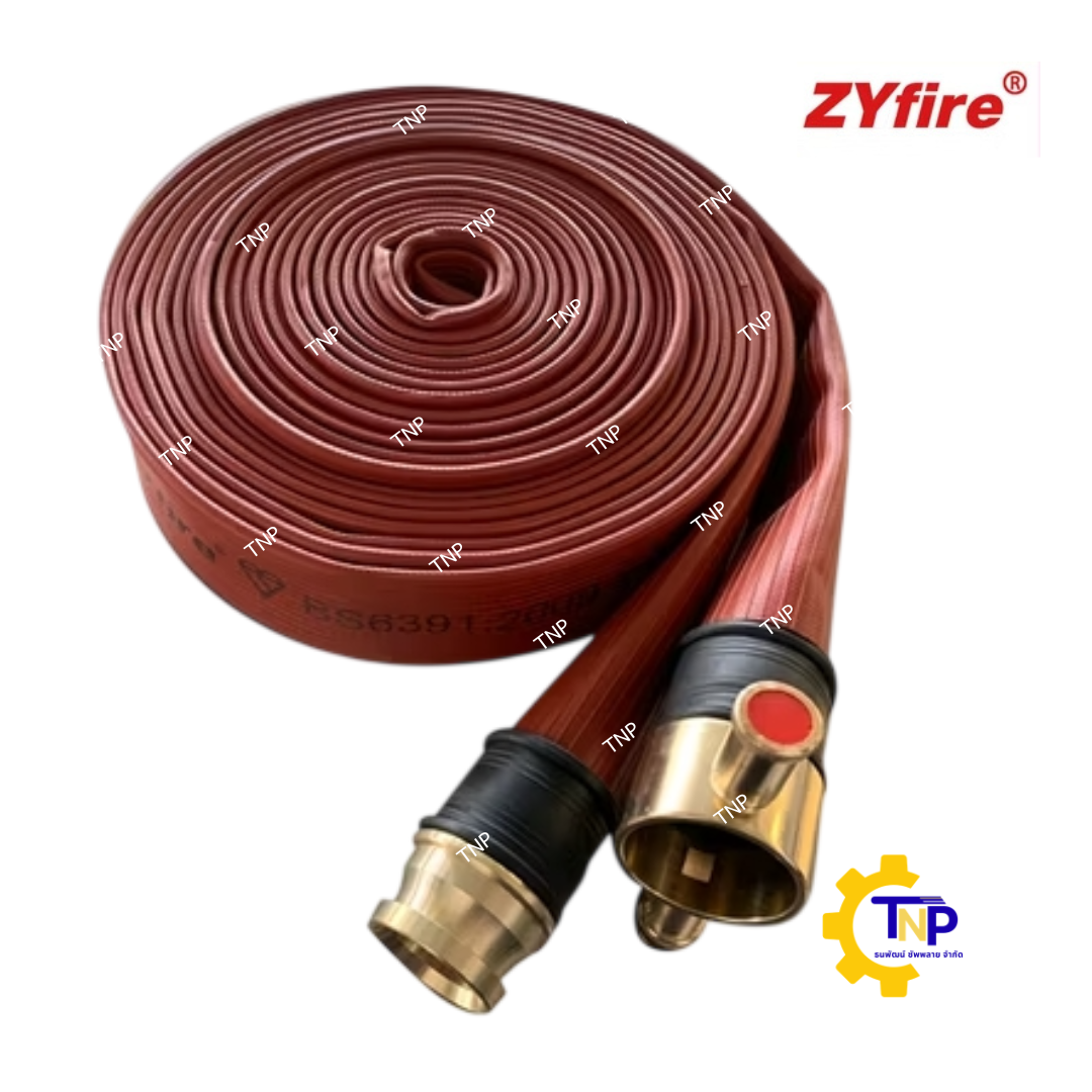 สายดับเพลิงชนิดยางไนไตรท์ยี่ห้อ Zyfire มาตรฐาน BS6391